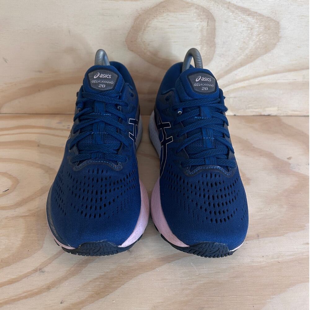 Asics - Gel-Kayano 28 - Running Shoes - Blue - Women's - 8.5 - 1012B047 - Picture 2 of 9